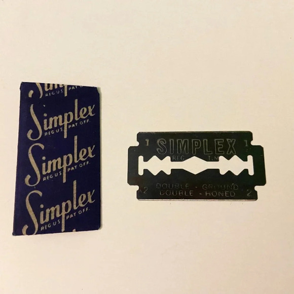 Vintage  Simplex Razor Blades New York USA Lot of 12 - Picture 7 of 12